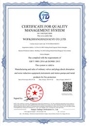 ISO9001质量管理体系认证英文版